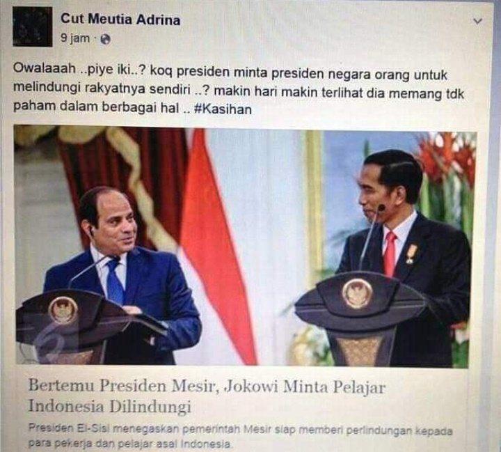 Cie cie kadrunita menelan air liurnya sendiri,ngga tahu malu,jejak diGital mu masih ada lho drun 😅😅😅