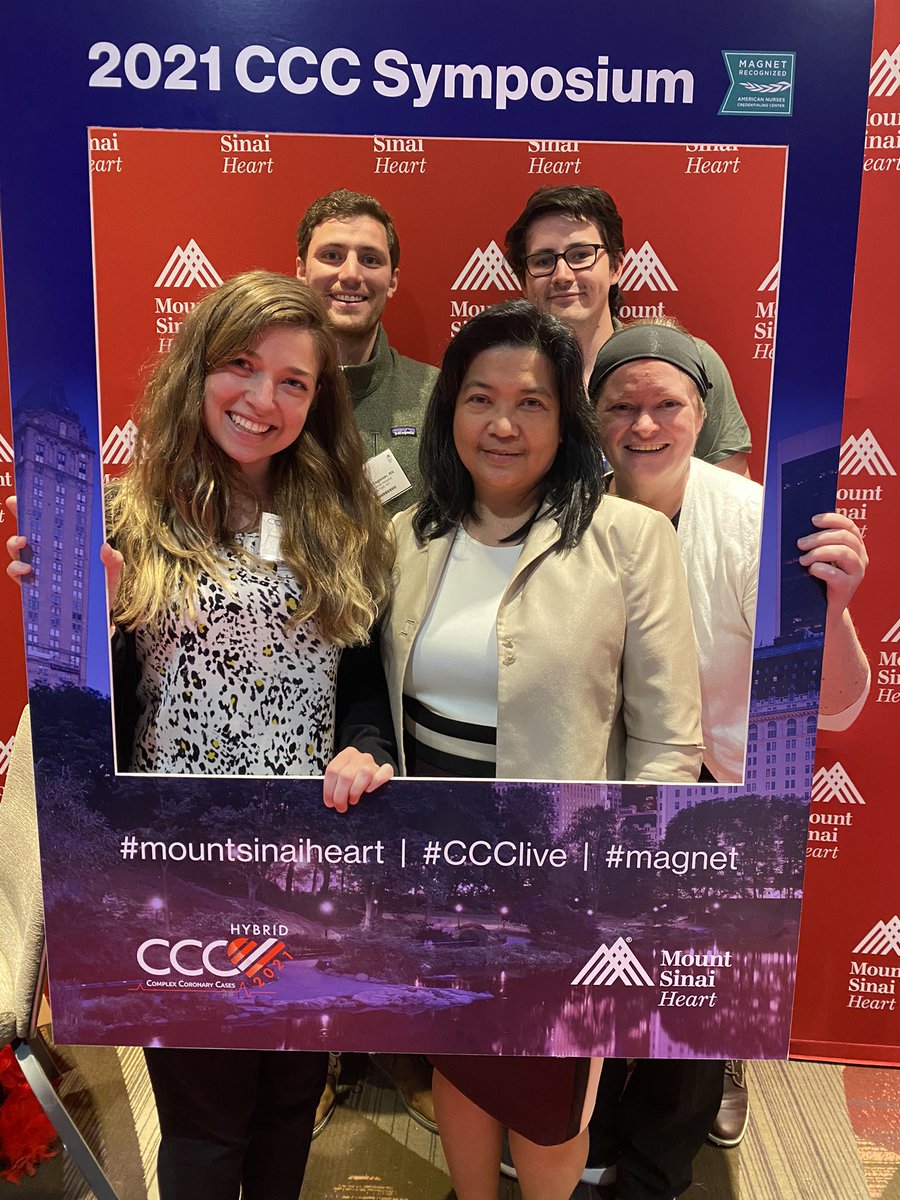 Attending 2021 Complex Coronary Cases Nurse/Technologist Symposium with 6W and 7W orientees <a href="/AngelicaMateoRN/">Angelica Mateo</a> <a href="/MountSinaiHeart/">Mount Sinai Fuster Heart Hospital</a> <a href="/CCCSymposium_NY/">CCC Symposium</a>