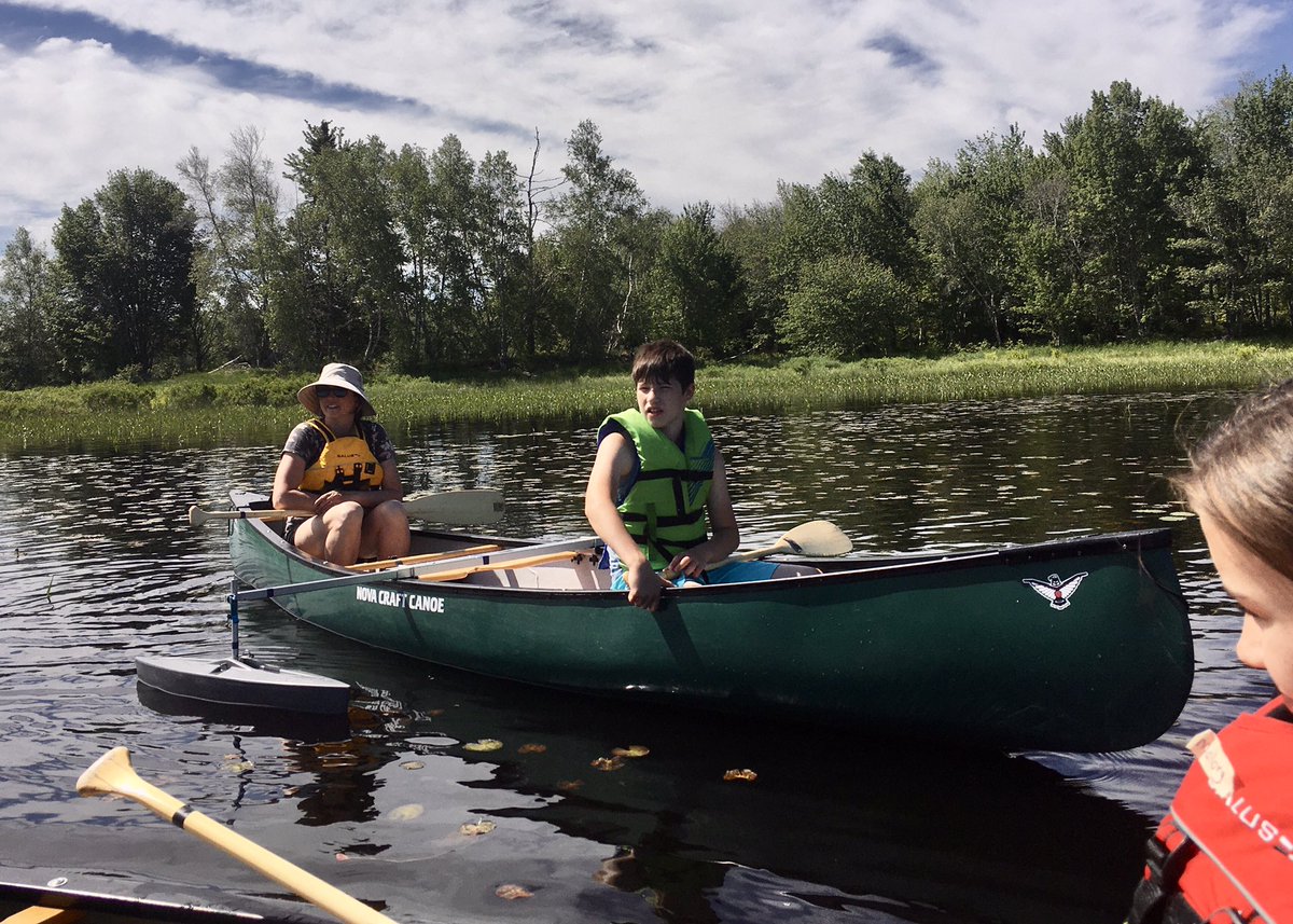A great morning of paddling for these gr 7s <a href="/ssrsbngrhs/">New Germany High</a> The highlight was a story of perseverance...trying and failing and working and working to rescue his classmates, Lealand.did.not.give.up!!! @SSRCE_NS <a href="/taphens/">taphens</a>