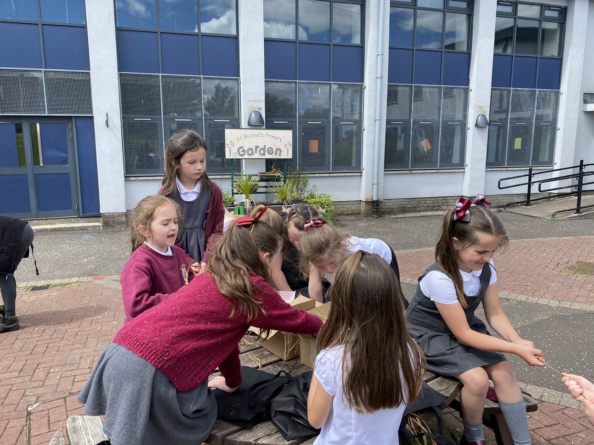 StMichaelsSci's tweet photo. Primary 2 had an amazing time yesterday with @Belvillegarden. Thank you very much for teaching us about rotting habitats #learningforsustainability @StMichaelsP2 https://t.co/UeDmahplAR