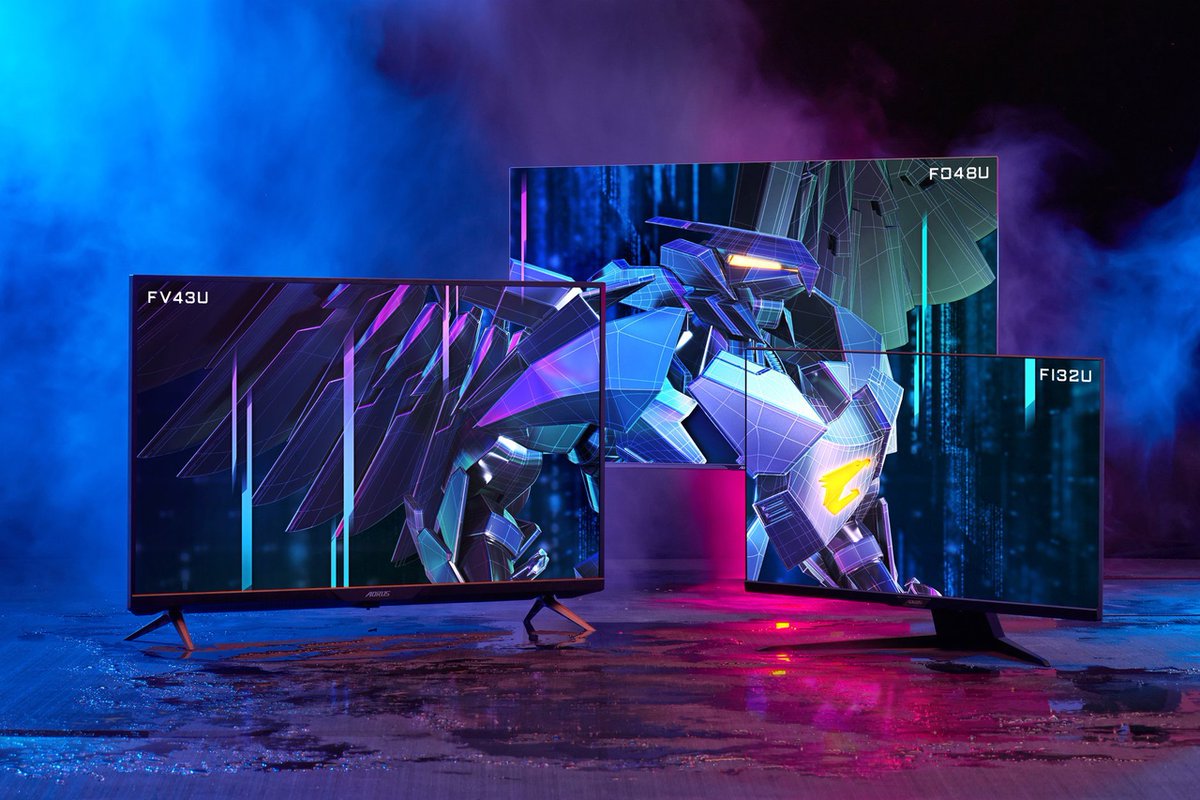 aorus_es's tweet photo. ¿Qué diagonal te conviene?😍

#FV43U #FO4BU #FI32U https://t.co/7WviTFlCkp