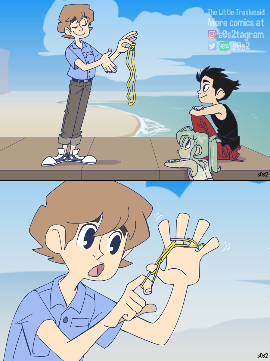 Magic trick part 1 🐠💫

Tapas: https://t.co/LQ5IK3gH5b
Webtoon: https://t.co/Gws4MUdvaW
#thelittletrashmaid #trashmaid #mermaid #savetheplanet 