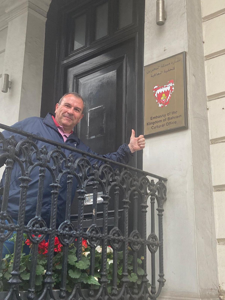 dave mayor (@davemayor1) on Twitter photo Walking round London Town and came across the Bahrain embassy up the tics with <a href="/Talalalhammad32/">Talal Al Hammad | طلال الحماد</a> 🇧🇭🇧🇭 Walking round London Town and came across the Bahrain embassy up the tics with <a href="/Talalalhammad32/">Talal Al Hammad | طلال الحماد</a> 🇧🇭🇧🇭