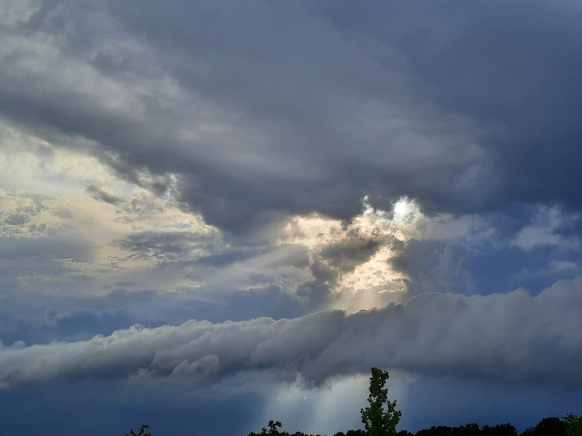 Bijzondere wolken in Harderwijk