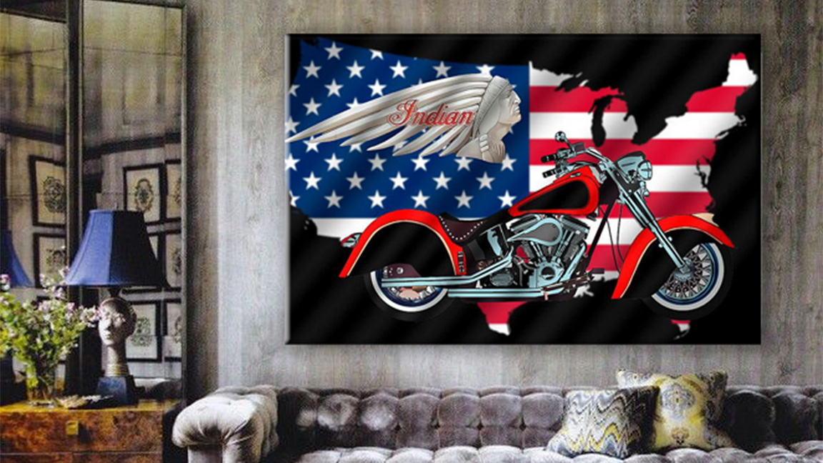 ArtDecoFineArt's tweet image. Indian Bike: bit.ly/3bAbTbD 
A great piece for #InteriorDesigners and #Decorators.
Oh, &amp;amp; #bikers, too. Guys, hang this one in your #mancave. This looks great when printed on metal.
#Motorcycles #Bikes #Indianbike