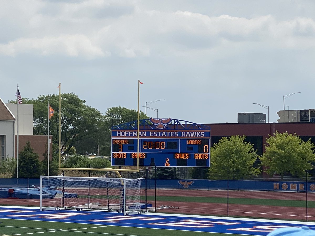 That’s a winner!! Your CRUSADERS advance to the championship game with a 3-0 victory over Wheaton Academy! Tune in at 2pm tomorrow! Congratulations, girls! 💙⚽️💛👏