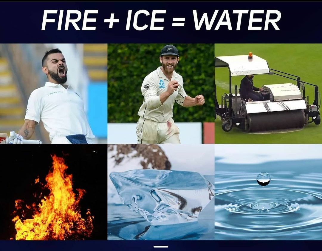 NayanBaria4's tweet photo. Ye to hona hi tha .... 😂😂
#🔥➕🥶👉🌧🌨
#WTCFinal2021 
#IndiaVsNewZealand https://t.co/gGxnkPERBr