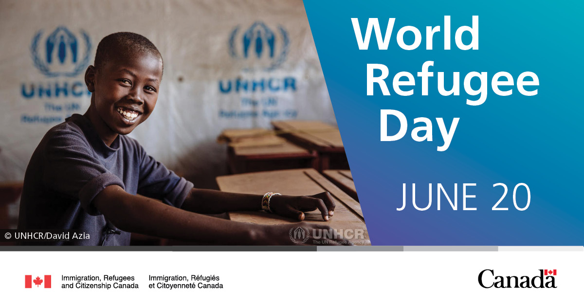 Today, Minister Mendicino announced concrete actions to strengthen refugee protection and integration efforts: ow.ly/zeJv50FdIZy (thread ⬇️)
#WorldRefugeeDay #WRD2021