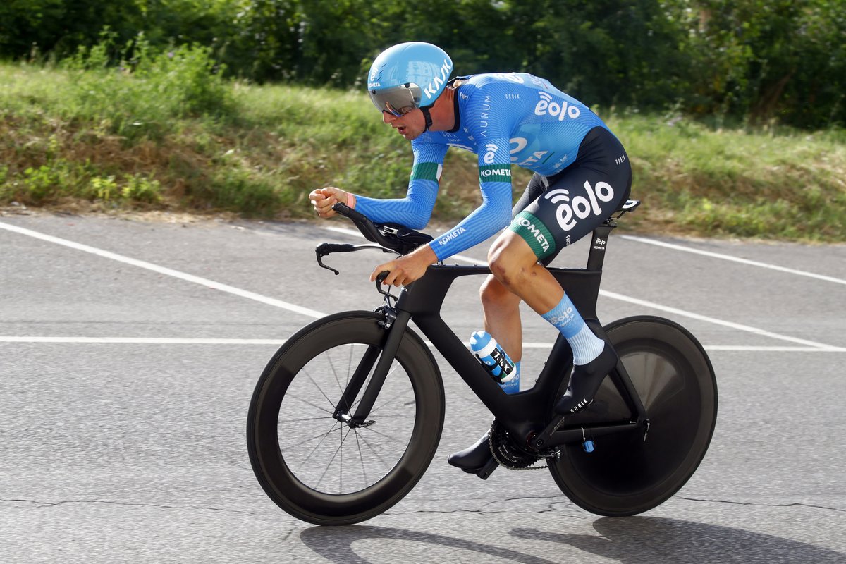 📌 #CI2021. Impressive Samuele Rivi: sixth place in the time trial of the Italian <a href="/Federciclismo/">F.C.I.</a> Championships. Davide Bais, tenth: eolokometacyclingteam.com/en/impressive-…. #EOLOKOMETACyclingTeam
[📷 <a href="/PhotoGomezSport/">Photo Gomez Sport</a>]