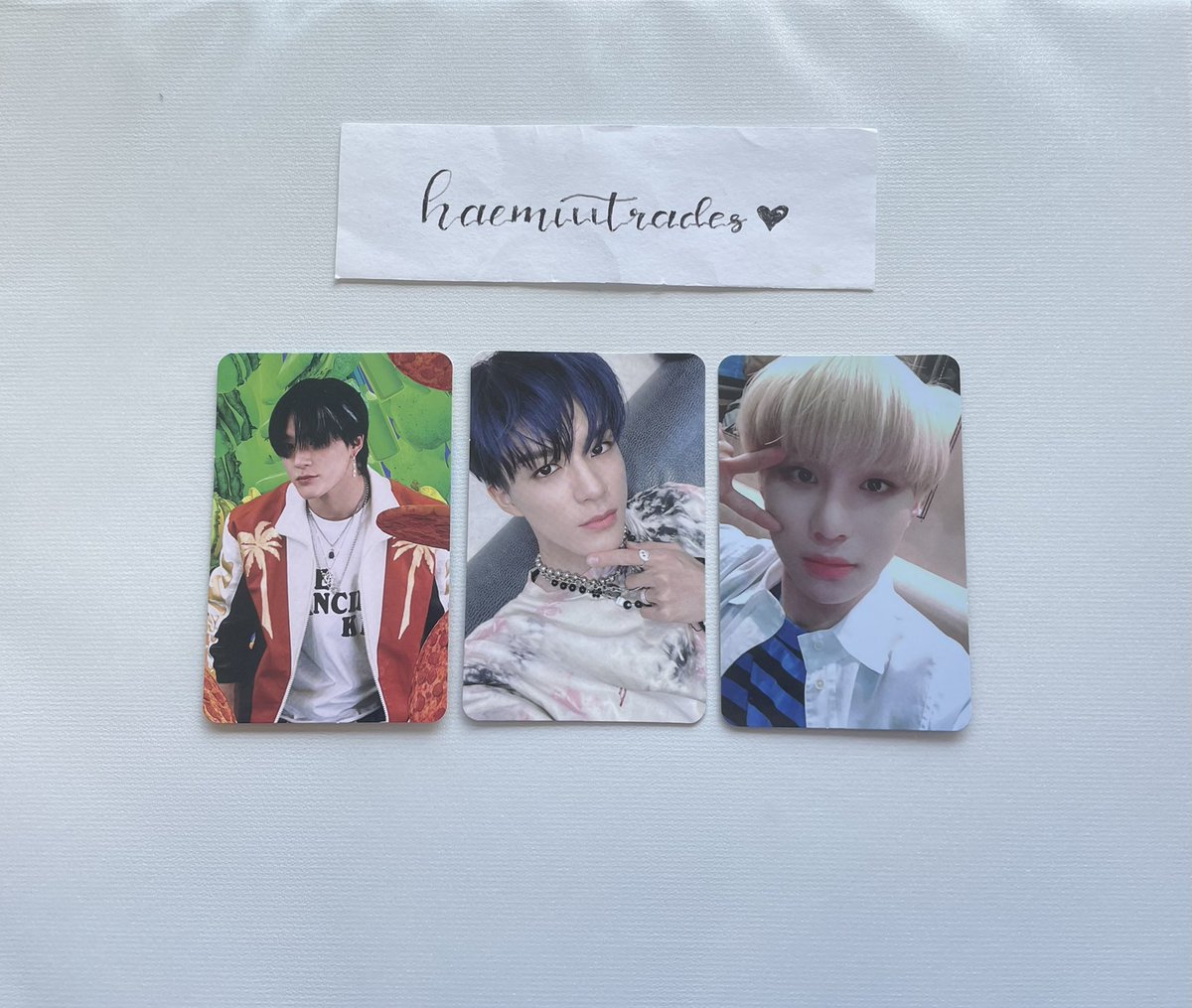 kkfullsuns's tweet photo. wtt nct pcs

have : Jeno Ar Clip , Jeno Past Kihno , Jungwoo Superhuman Kihno
want : Haechan Eq for Jeno , Taeyong Eq for Jungwoo
location : USA
ww : no

Tags🏷:
#ncttrade #ncttrades #ncttrading #wttnct #wtsnct #nctwts #nctwtt #nctsale #nctsales #nct127trade #nctdreamtrade https://t.co/ajScLYlDIG