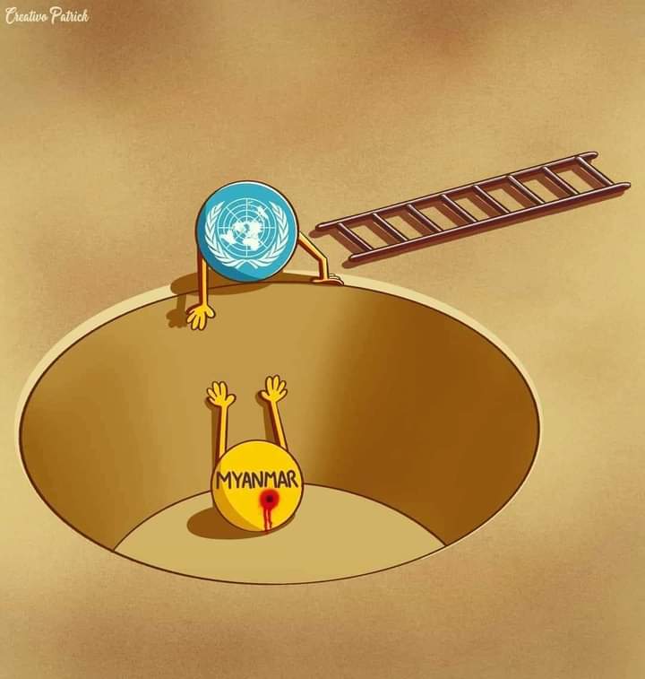 Revolut56180534's tweet photo. Some people just act like they are trying to help you..
#FakeHelp
Idea credit
#WhatsHappeningInMyanmar
#June19Coup https://t.co/NKxjgitkjT