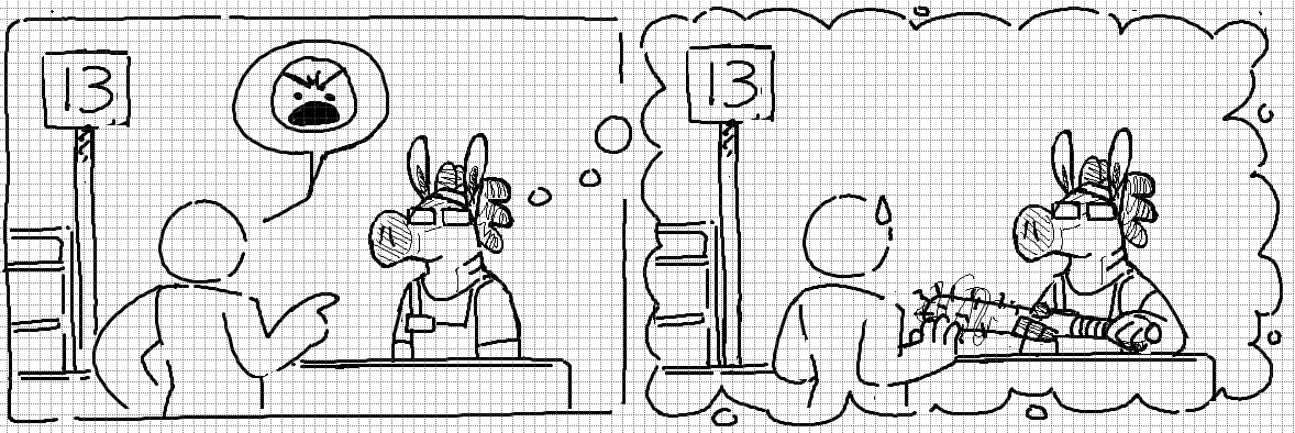 having violent thoughts 