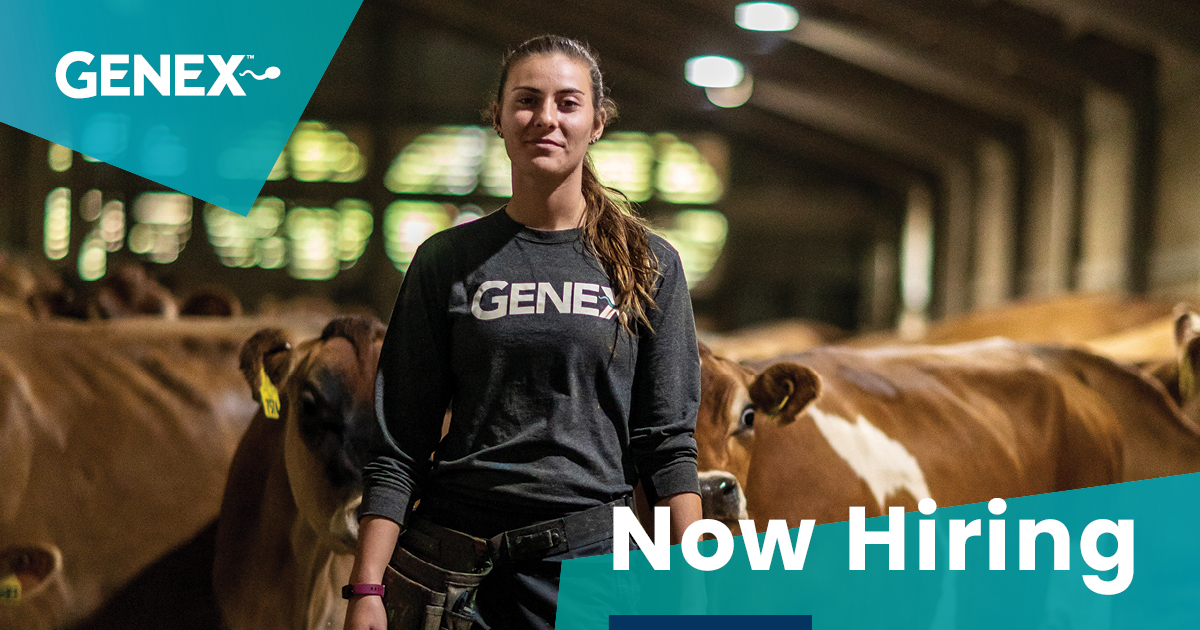 Exciting things are happening at GENEX! Help us shape the future of agriculture. Now is the time to join our team.
Click here for more 👇
genex.coop/about/careers/