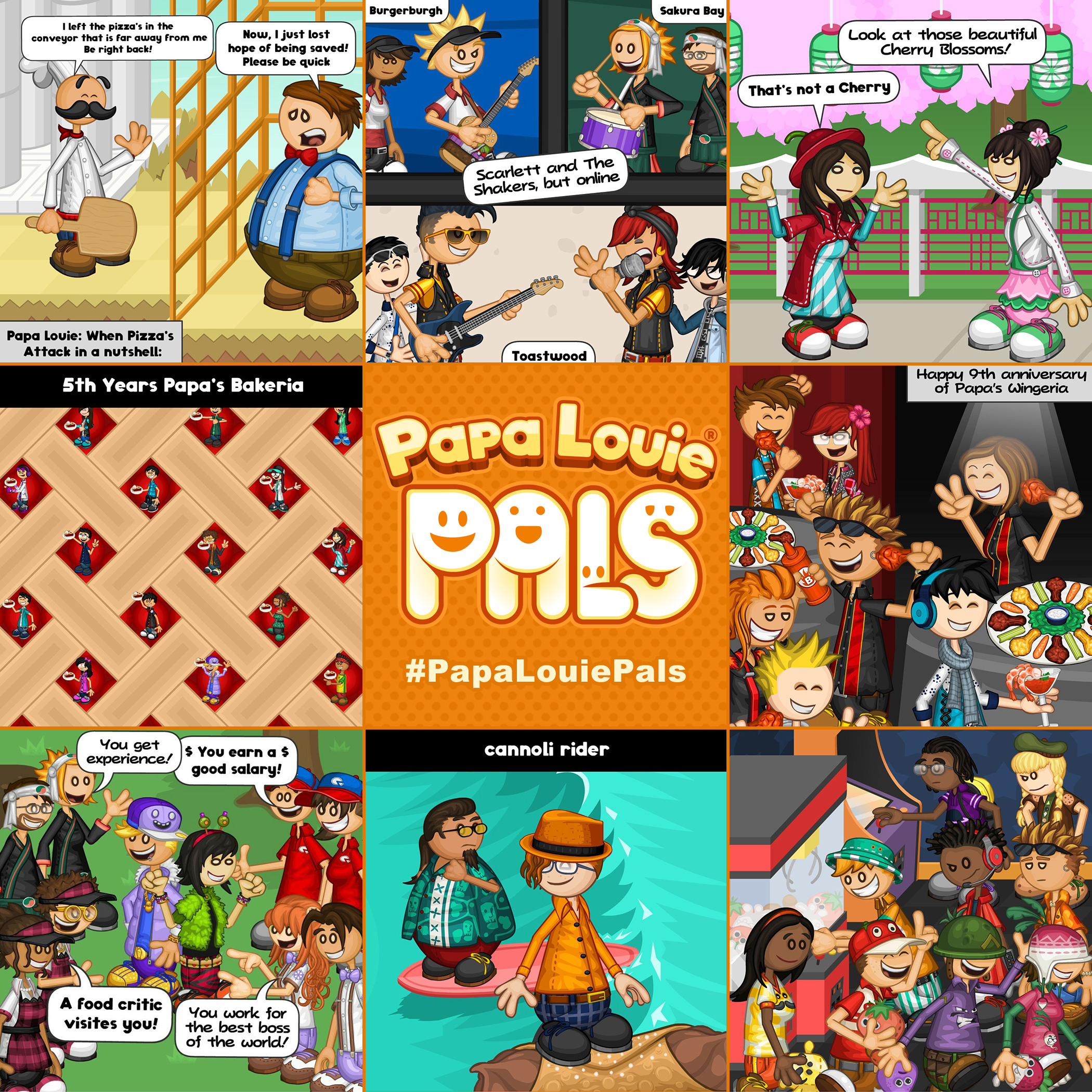 Flipline Studios on X: Papa Louie Pals: Fan Scenes!