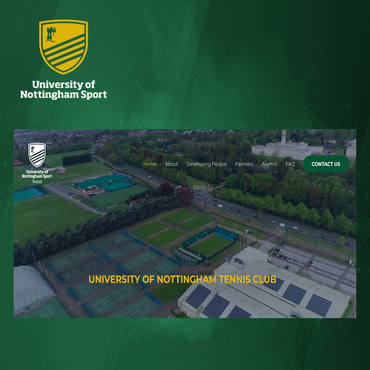 Check out our new website 💚💛
uontennis.com - click here or type it in. View on desktop 🖥️ or tablet to see some cool drone footage of the club. 
Some cool features: info on memberships ✅, contact form ✅, FAQ page ✅ and so much more!   
#UON #tennis #Website