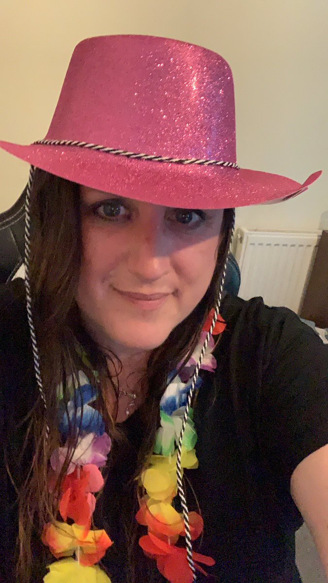 Celebrating the end of year with 53 young people of Dudley College Aspire online party … all of us at home in cowboy hats and glow sticks dancing routines with suzanne … well done Alex! So proud to be working with these students <a href="/DudleyCVS/">Dudley CVS</a> <a href="/DudleyIzone/">Izone Dudley</a> <a href="/Dudley_College/">Dudley College</a>