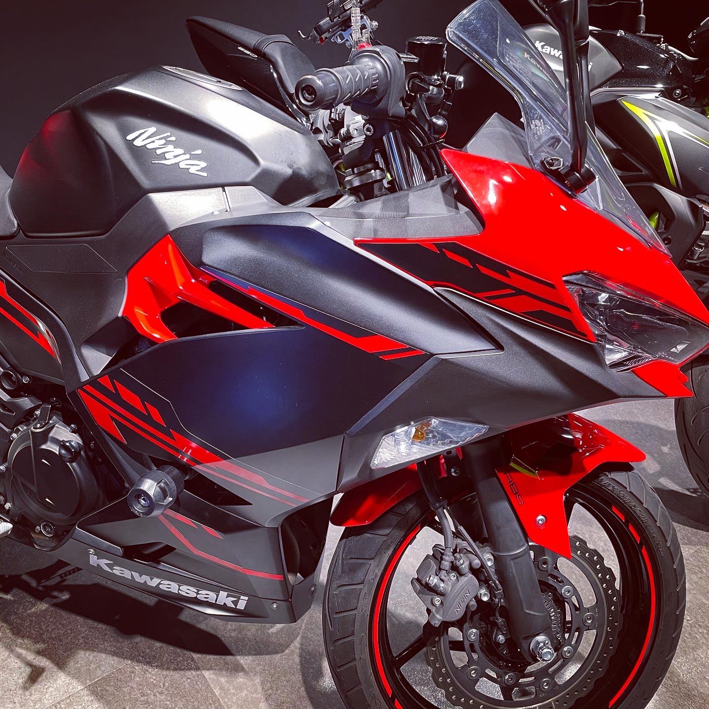 バイク カワサキ 2017年式 ninja250SE 赤黒（試乗インプレ