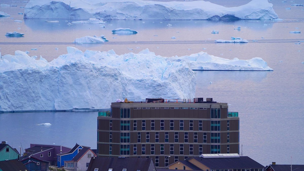 The New hotel #ilulissat 🇬🇱