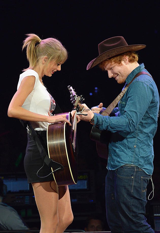 TSwiftNZ's tweet image. 💬 | “Two days later, I got an email saying she had been a fan for awhile and 'Should we write a song?' So we hooked up and wrote two tunes, one on the record [RED] and another that's still out in the ether somewhere.” — @edsheeran on writing 2 songs for RED [@RollingStone 2012]