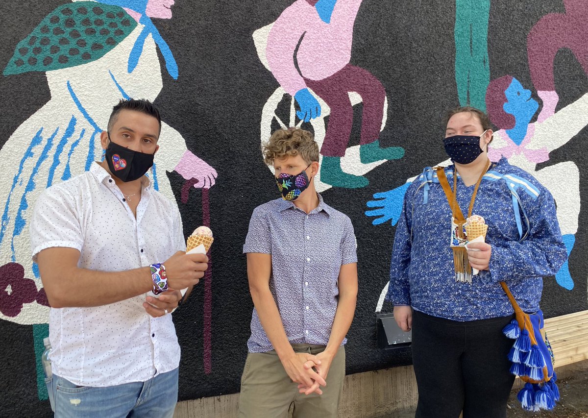Janis Irwin (@janisirwin) on Twitter photo Find someone who looks at you like I look at ice cream 😅
Great to meet with Jeff and Coral from the Edmonton 2 Spirit Society! Proceeds from <a href="/kindicecream/">Kind Ice Cream</a>’s Gay OK flavour going to <a href="/e2s_2/">E2S - Edmonton 2 Spirit Society</a> and <a href="/chewprojectyeg/">chewprojectyeg</a>! 🌈
Get down to Kind and show your support! 🍦 Find someone who looks at you like I look at ice cream 😅
Great to meet with Jeff and Coral from the Edmonton 2 Spirit Society! Proceeds from <a href="/kindicecream/">Kind Ice Cream</a>’s Gay OK flavour going to <a href="/e2s_2/">E2S - Edmonton 2 Spirit Society</a> and <a href="/chewprojectyeg/">chewprojectyeg</a>! 🌈
Get down to Kind and show your support! 🍦