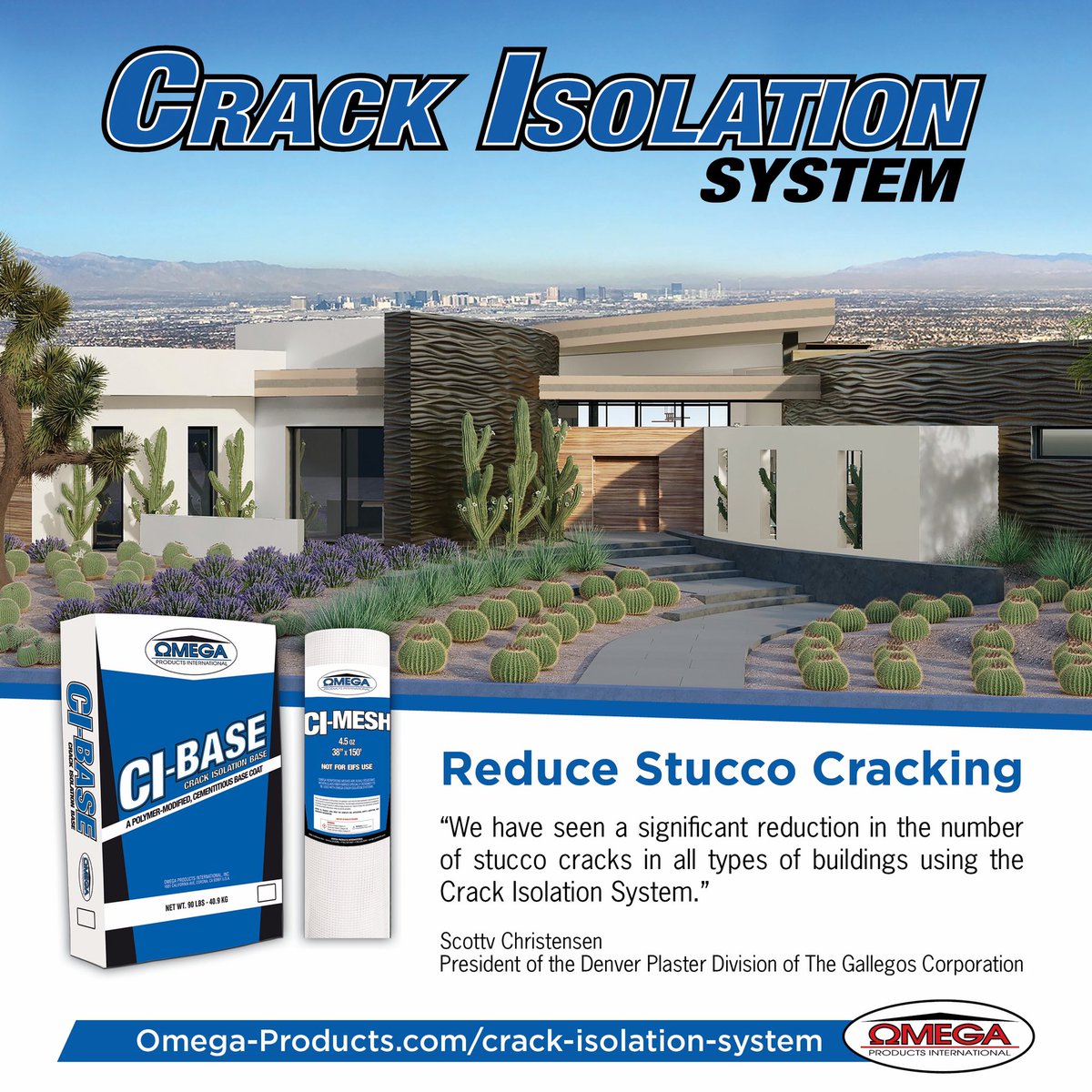 Omegaproducts's tweet image. Omega’s Crack Isolation System creates an uniform, smooth surface for the stucco finish.
#omegaproducts #crackisolation #stuccocracking #americanmade