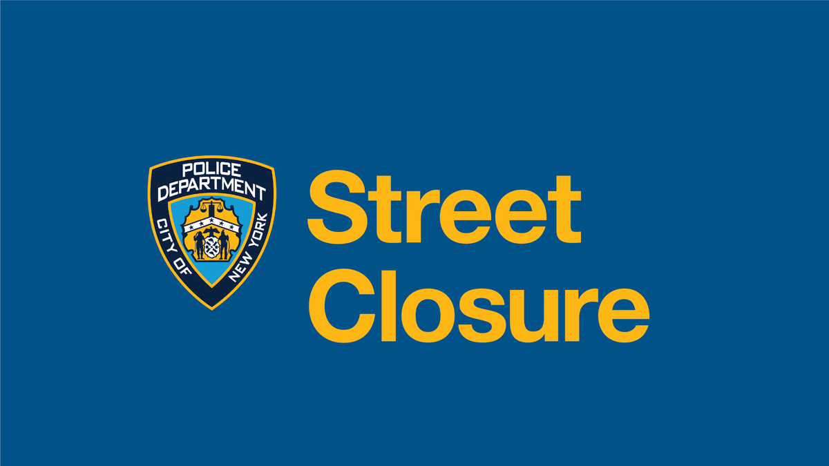 NYPD114Pct's tweet photo. 30 Street between Newtown Avenue and 30 Avenue will be closed tomorrow June 19th 2021 from 8am to 6pm and Sunday, June 20th 2021 from 9am to 6pm. https://t.co/rTmbXz88Zr