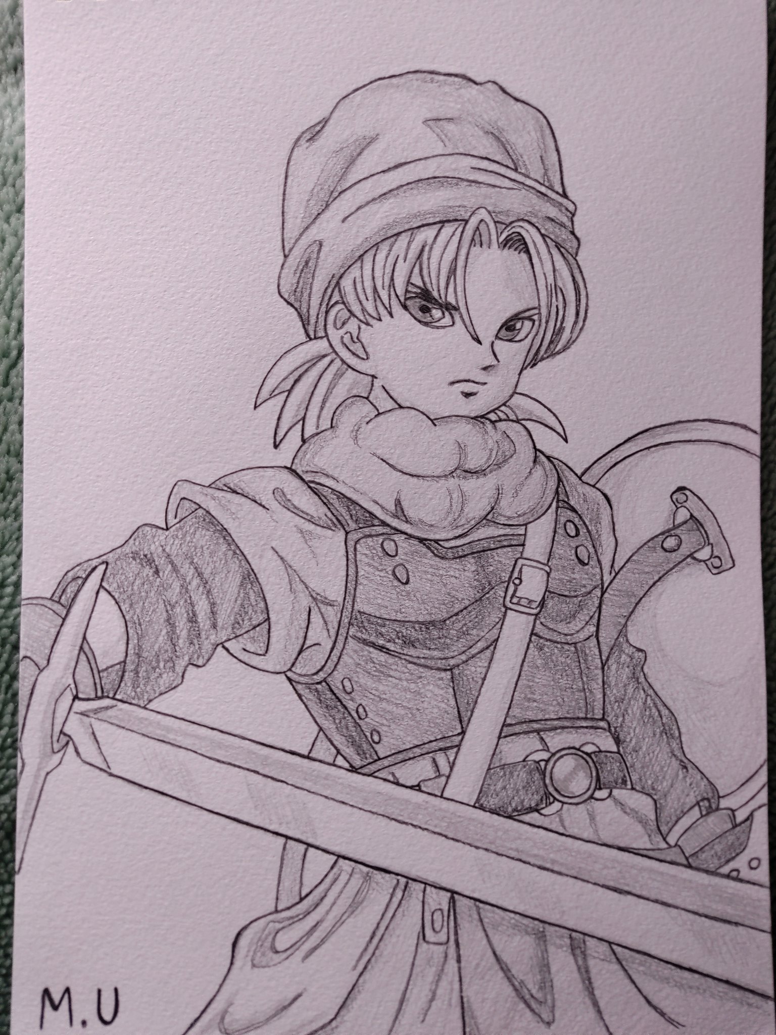 マサ ドラゴンクエスト6 テリー 描いてみた ドラゴンクエスト6 テリー ドラゴンクエストモンスターズ 鉛筆画 模写 イラスト ゲームキャラ T Co V6jnbwfh0y Twitter
