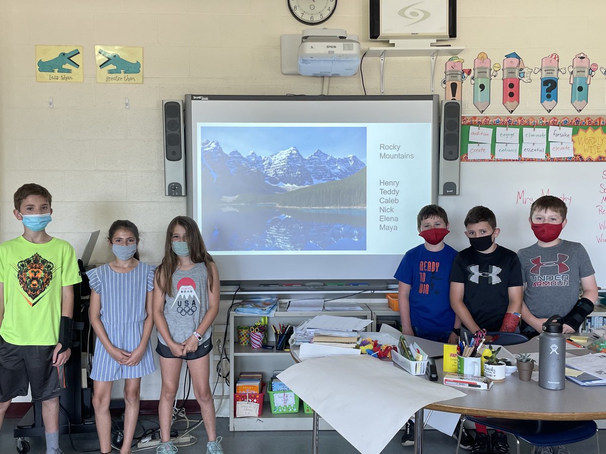 National Park projects! Great job 4th grade!! ⁦<a href="/BarrowsSchool/">Barrows Elementary School</a>⁩