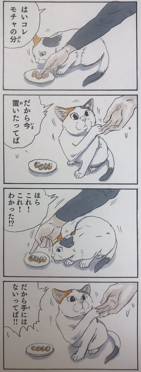 『拾い猫のモチャ』2巻収録 