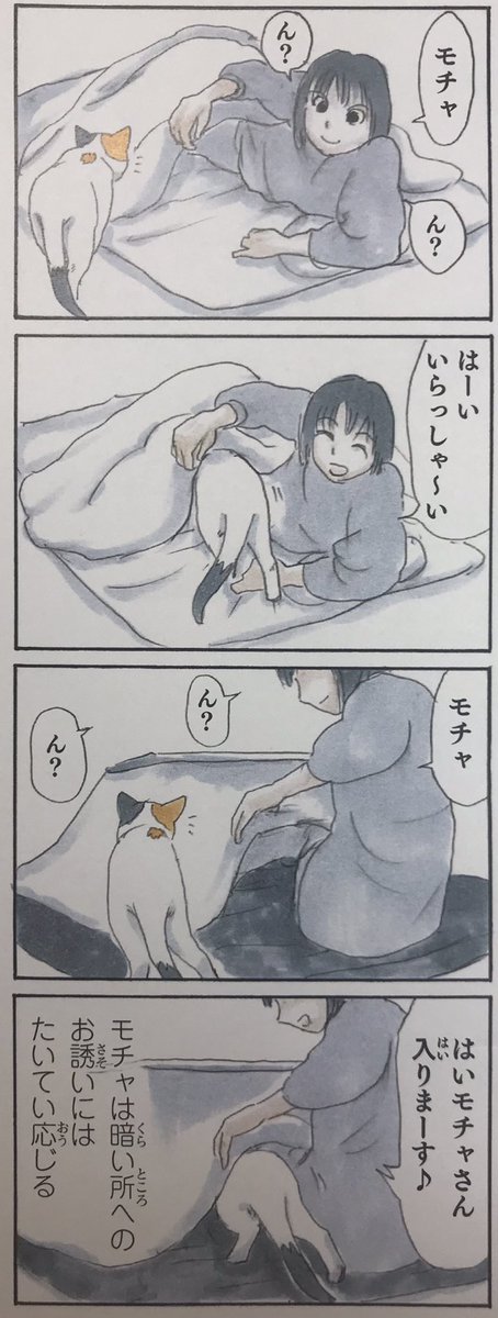 『拾い猫のモチャ』2巻収録 