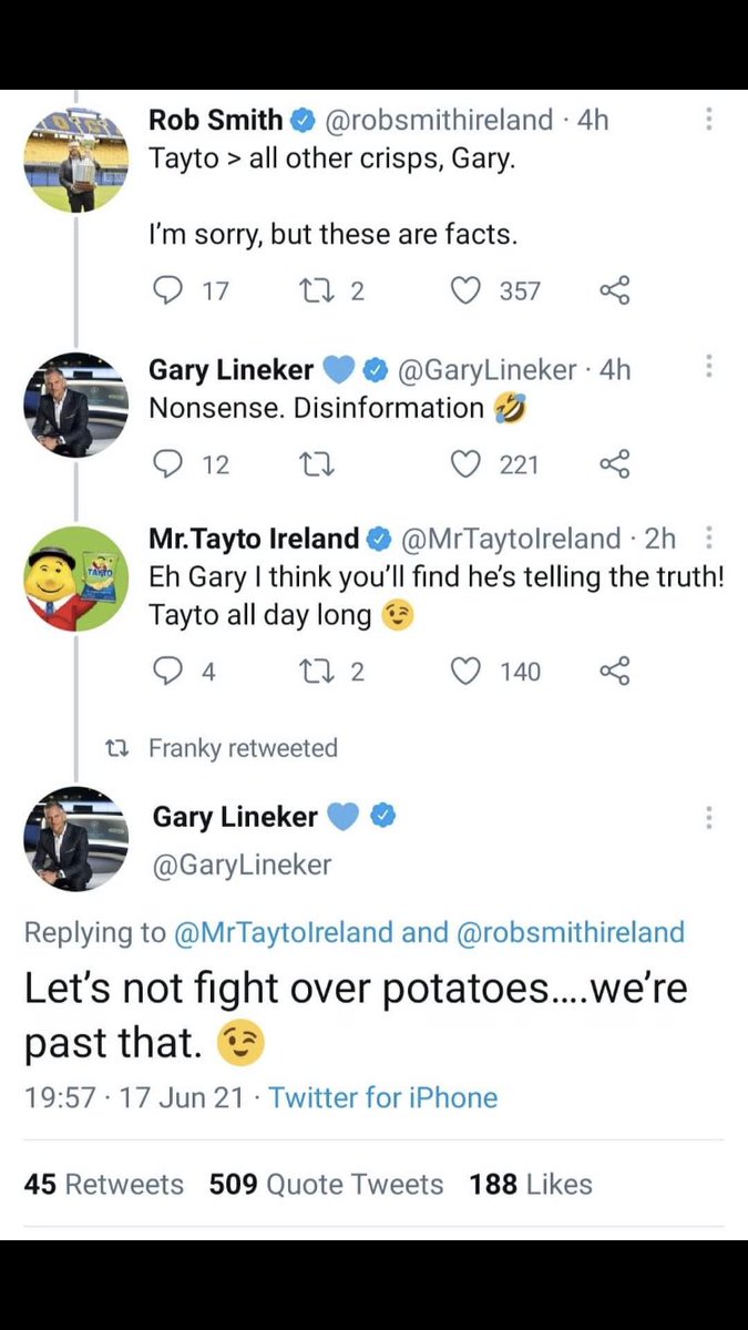 stallonemalone1's tweet photo. @GaryLineker  ????? Absolute joke @SportsJOE_UK @SkySportsNews  @btsportfootball  how can this comment be excepted ? https://t.co/2621SNb0lR