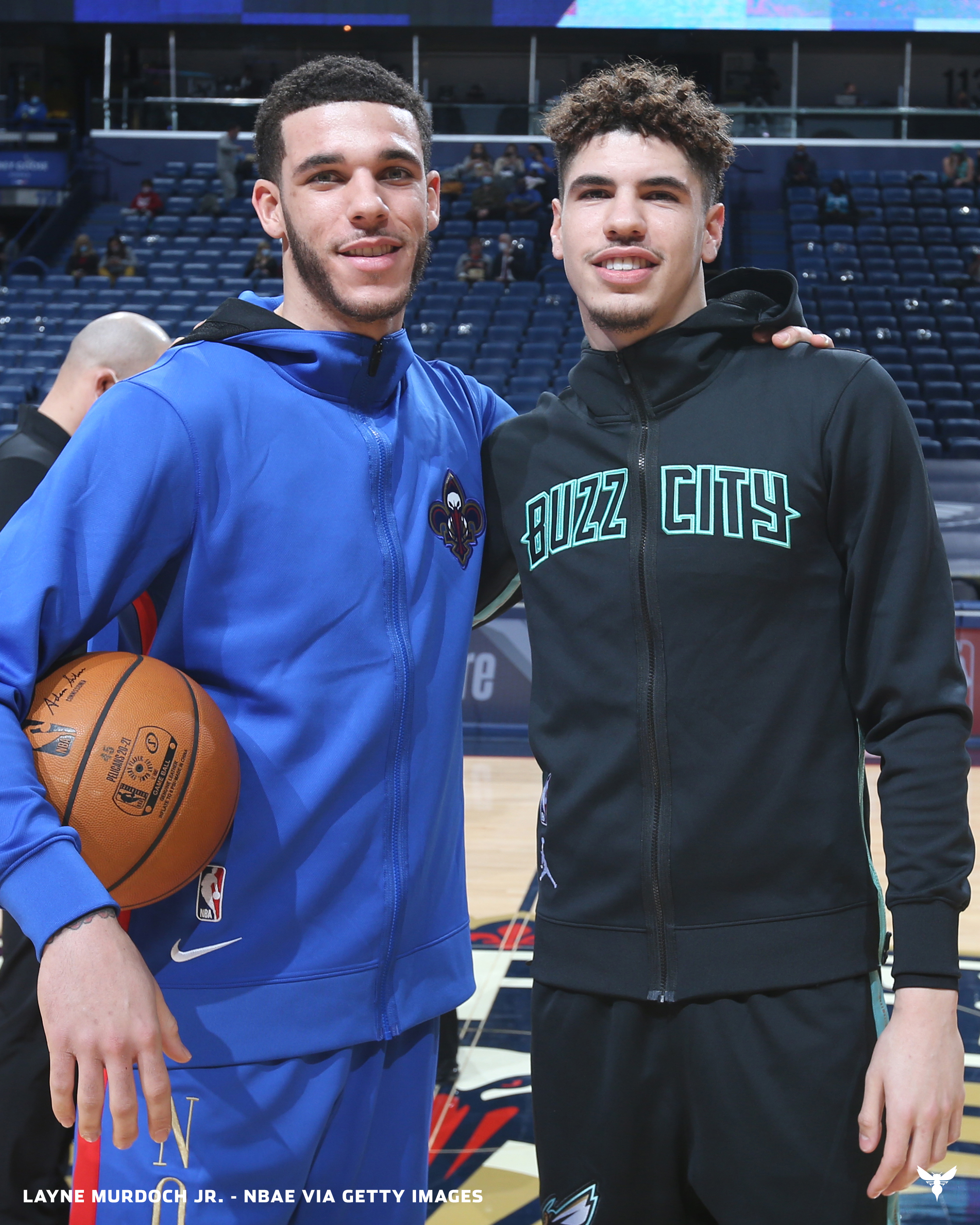 NBA on X: LaMelo Ball (@MELOD1P) debuts his new @hornets threads