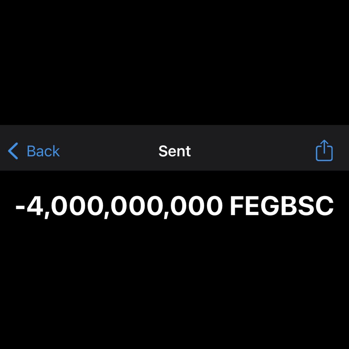 4 billion $feg sent. if you haven’t won, you still have a chance.