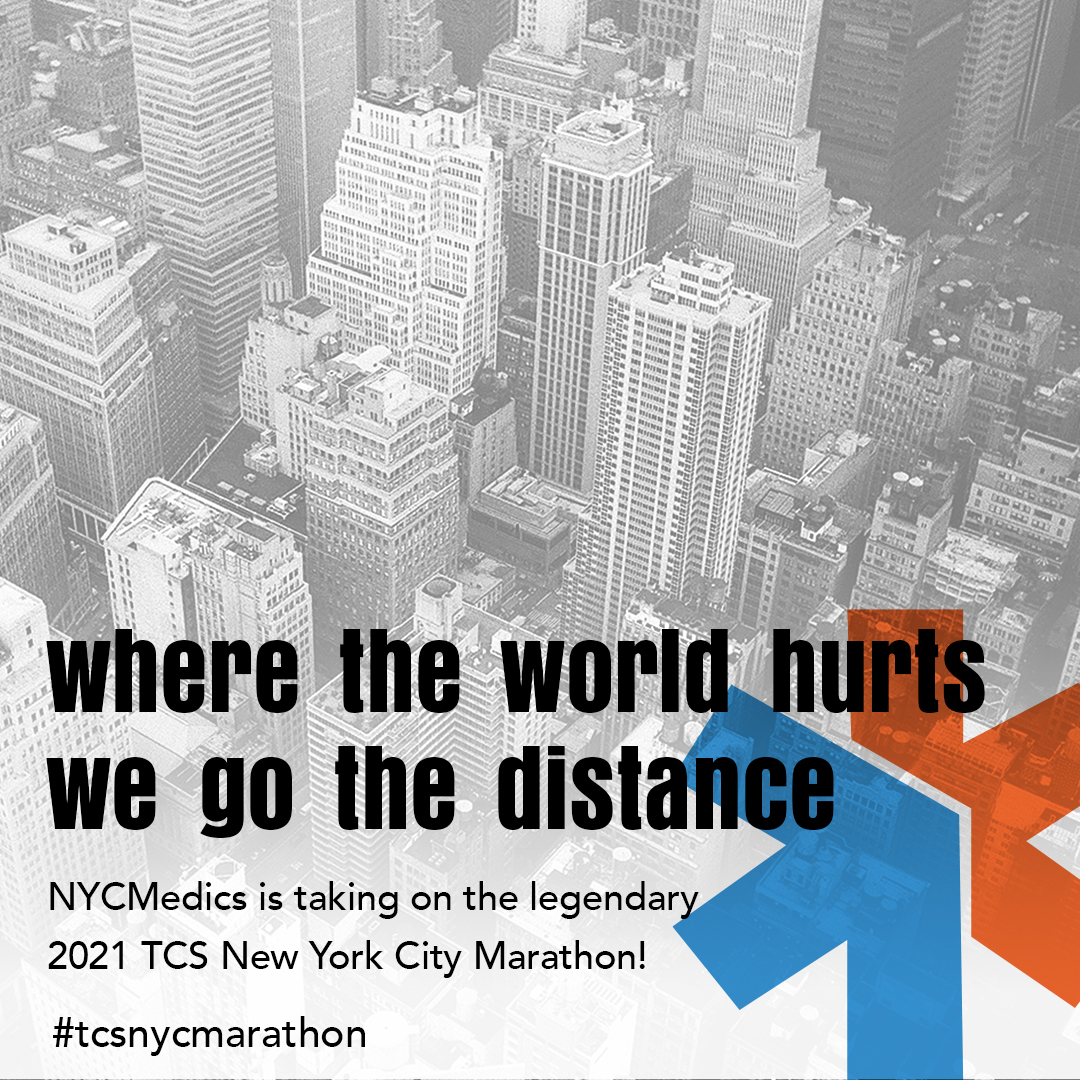 NYCMedics's tweet photo. NYCM is recruiting runners for the Nov 2021 @nycmarathon! Sign up here: https://t.co/e9bFByfqYO
#nycmarathon https://t.co/pmbaSkrzks