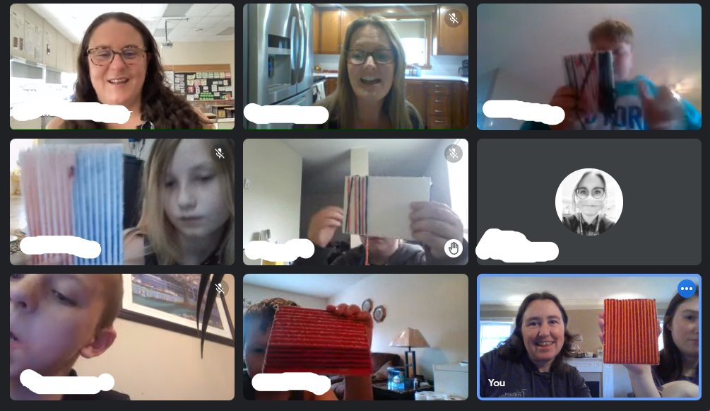 We visited the Weaver's Shop <a href="/LangPioneer/">Lang Pioneer Village</a> village today, and were inspired to try it out! Weaving was a new challenge for us, but we can do hard things in grade 3/4, so we ended the day feeling successful! <a href="/KingAlbertPS/">King Albert PS</a>