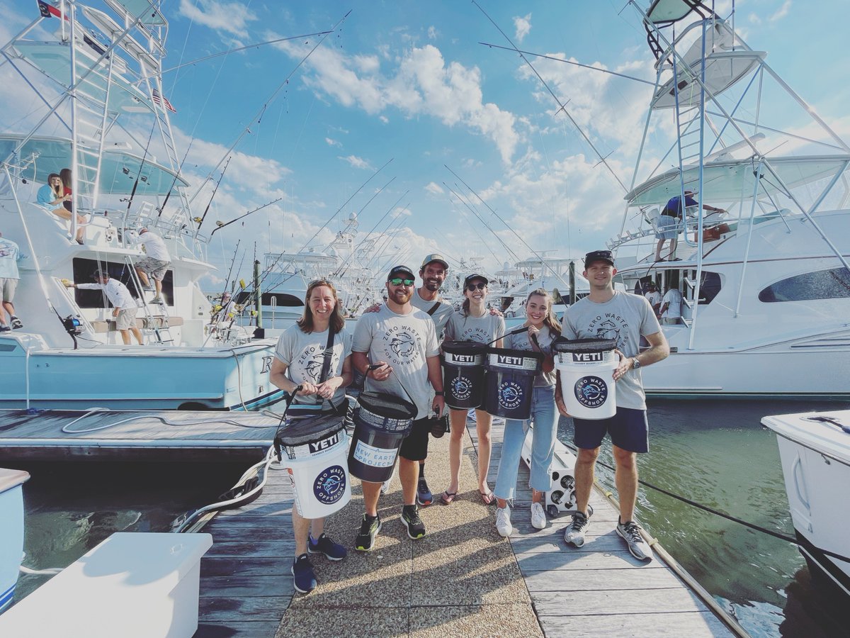 Great work by A New Earth Project yesterday at the Big Rock Blue Marlin Tournament in Morehead City, NC distributing <a href="/YETICoolers/">YETI</a> Loadout Buckets with special trash can lids to keep waste and trash in the boat while fishing, and out of the water!
anewearthproject.com