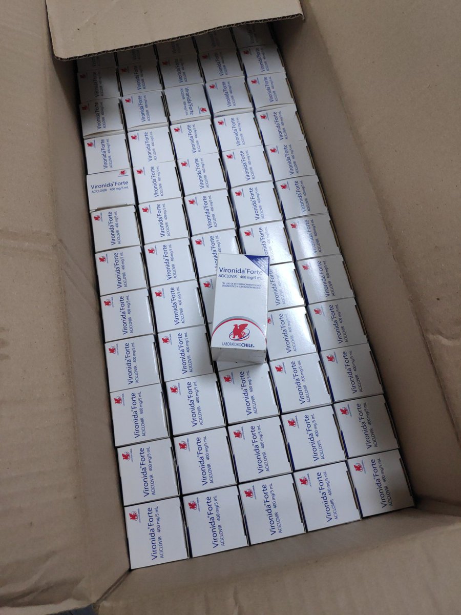 Tengo 60 Aciclovir de 400 Mg que vencen ahora entre junio y julio. Si alguien sabe donde puedo acercar que me avise, para que no se desperdicie, gracias. Rt por favor <a href="/aisman6/">Ariel Basualdo</a> <a href="/Santula/">Santiago González</a>