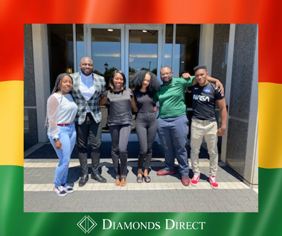 Diamonds Direct acknowledges a day of celebration and remembrance in honor of the full emancipation of African American slaves in the United States. #Juneteenth #LetFreedomRing