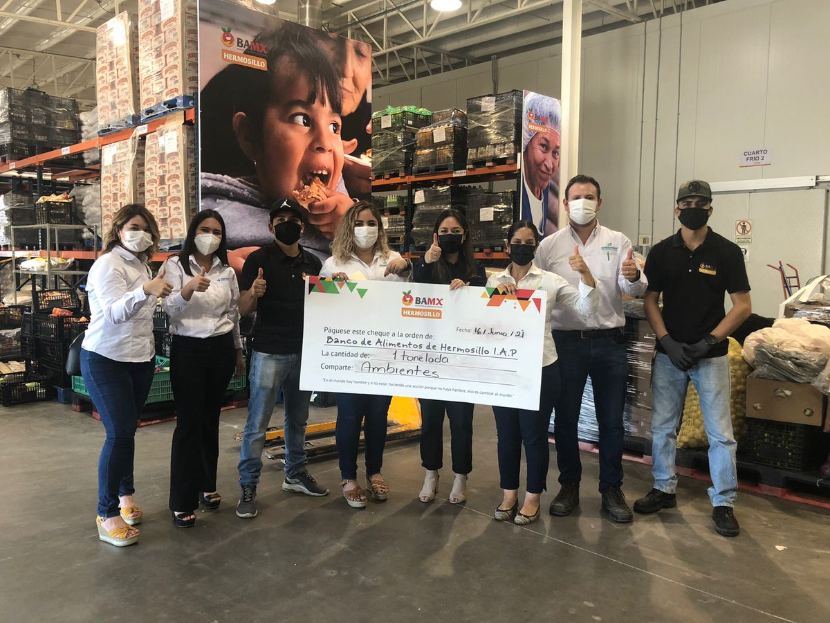 Ambientessil's tweet photo. Nos unimos al reto de @BamxHermosillo recolectando alimento para ayudar a los que más lo necesitan. ¡Gracias a nuestros colaboradores, proveedores y clientes! por que sin ellos nada de esto sería posible 🙌❤️ https://t.co/8eNsxHP8fe