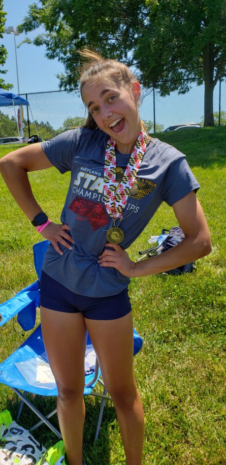Catoctin Crazies (@catoctincrazies) on Twitter photo CONGRATULATIONS JENNA ZENTZ ‼️
YOUR MD 1A 800m STATE CHAMPION 🏆
WE ARE PROUD OF YOU, & PUMPED UP FOR YOU 🤑🤑. <a href="/CatoctinAD/">Catoctin Athletics</a> <a href="/FrederickSports/">Frederick Sports</a> @CatoctinTrack CONGRATULATIONS JENNA ZENTZ ‼️
YOUR MD 1A 800m STATE CHAMPION 🏆
WE ARE PROUD OF YOU, & PUMPED UP FOR YOU 🤑🤑. <a href="/CatoctinAD/">Catoctin Athletics</a> <a href="/FrederickSports/">Frederick Sports</a> @CatoctinTrack