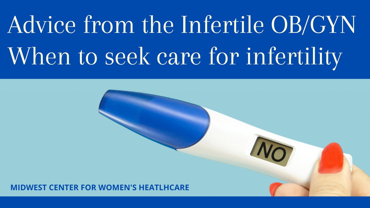 MCWHC's tweet photo. "Advice from the Infertile OB/GYN: When to Seek Care for Infertility" is our latest blog written by our colleague, Jeness Barthel, M.D., F.A.C.O.G. Read now at https://t.co/cu1LmZCiL3
#infertility https://t.co/UTCgj9tJJM