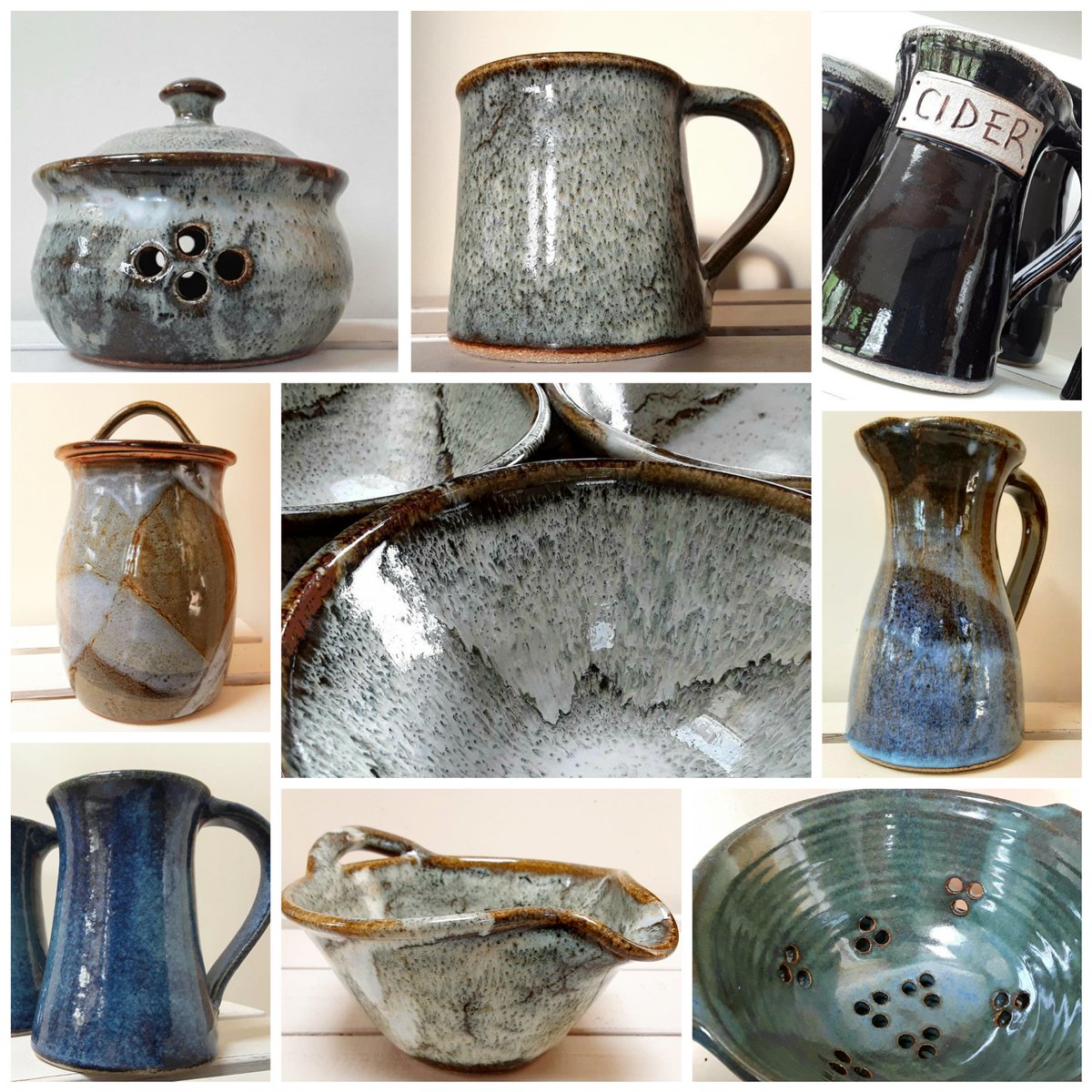EllisPotteryHH's tweet photo. Our home gallery will be open on the FIRST SATURDAY of every month from JULY 10am to 1pm. 

Visits by appointment at other times. 

#localpottery #highham #somerset https://t.co/WUF07Nl0Ay