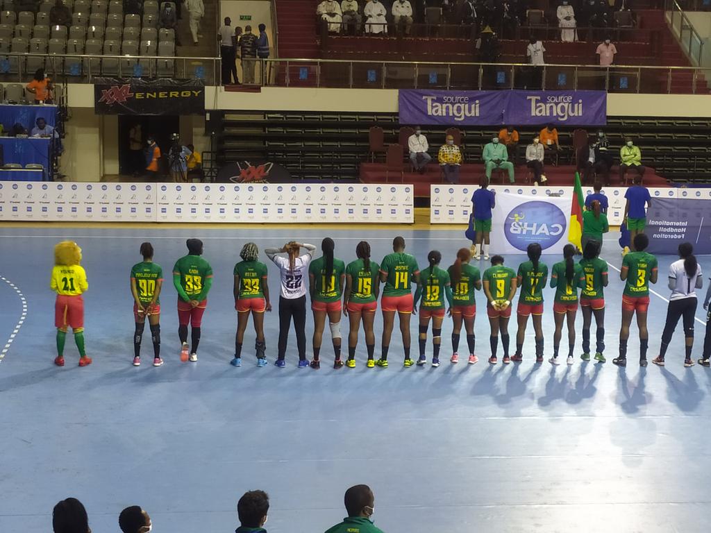 LounaOumar's tweet photo. félicitations aux #lionnes du #hanball pour leur brillant parcours à cette autre grande messe du sport africain. 
#fecahan 
#Cameroun https://t.co/RQDEpv4c3L