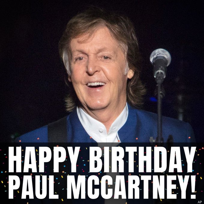 Happy birthday to Paul McCartney!

The famous Beatles member celebrates his 79th birthday today! 