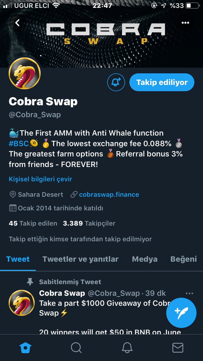 NicoIaTesla's tweet photo. @GiveAwayHost @Cobra_Swap Done https://t.co/ewjMs8VAV3