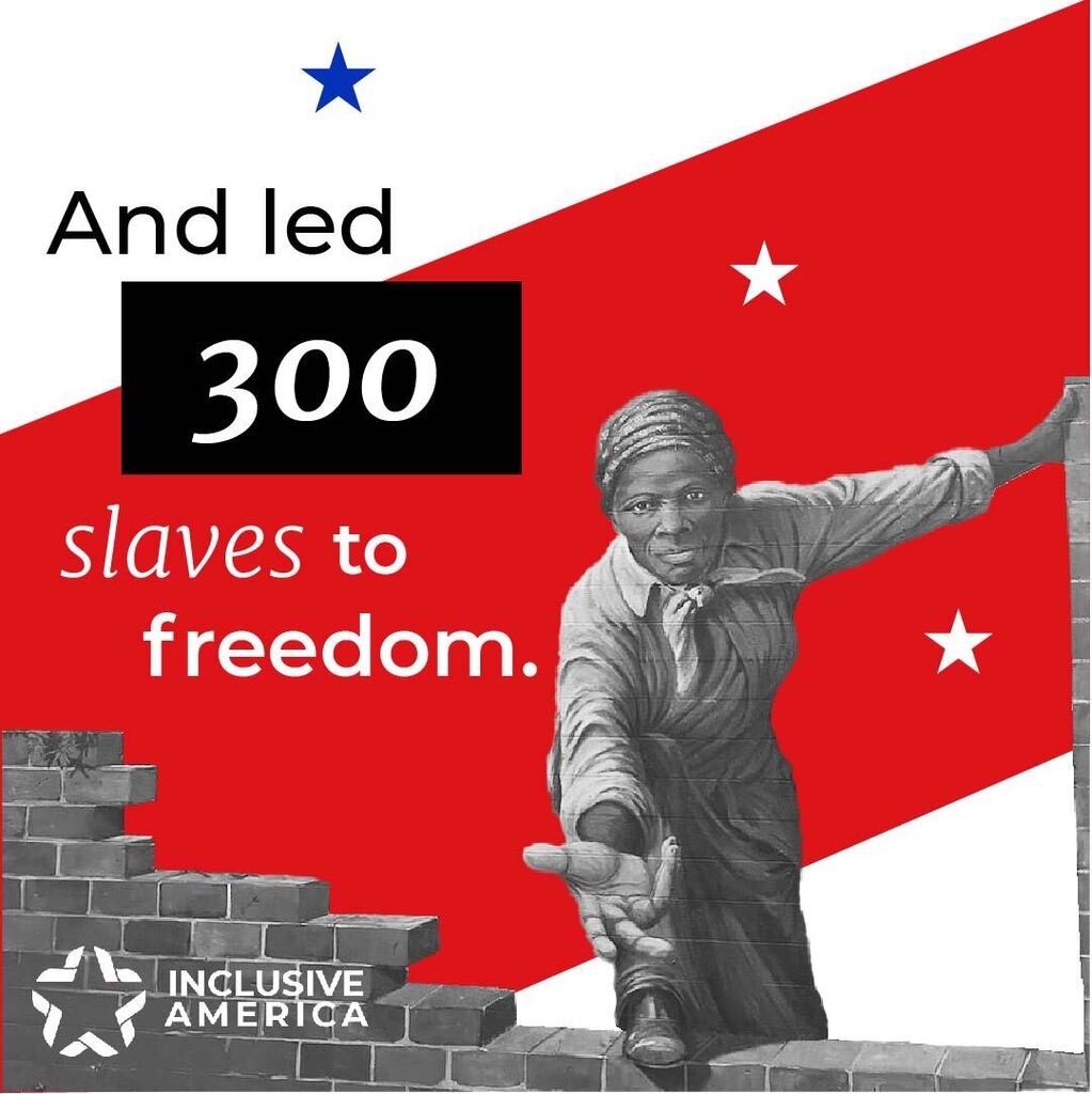 InclusiveUS's tweet image. Juneteenth is a day of remembrance for trailblazers like Harriet Tubman, but it should also stand as a reminder that liberty and justice is an ongoing feat. 

Raise your voice by urging your representatives to take the #PledgeForDiversity.”

#juneteenth #HarrietTubman