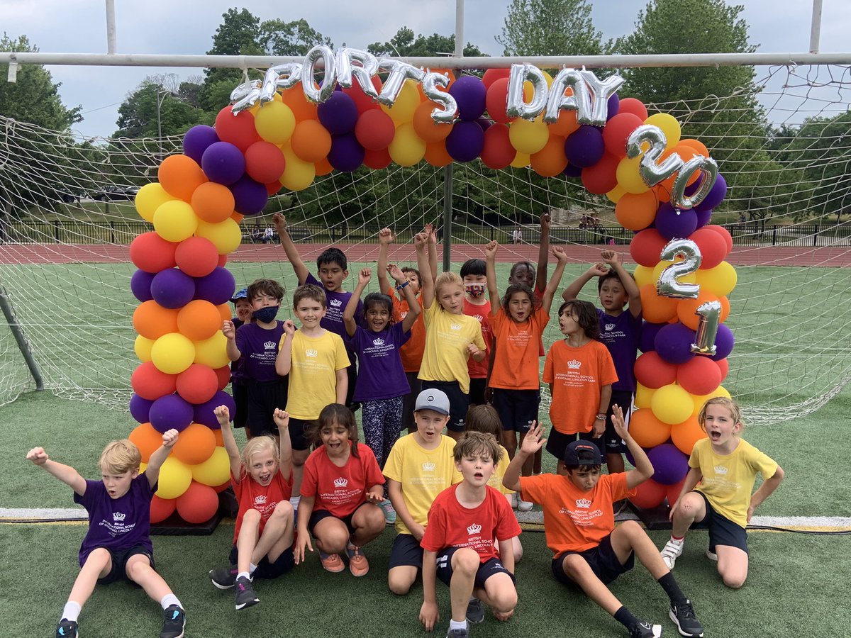 BISCLPYear3's tweet photo. What a fantastic day it has been! A very successful Sports Day and the #MagicalMacaws did themselves and Miss Ennis proud 💛🧡❤️💜 @BISCLPYear3 https://t.co/Y6dVh7BCSv
