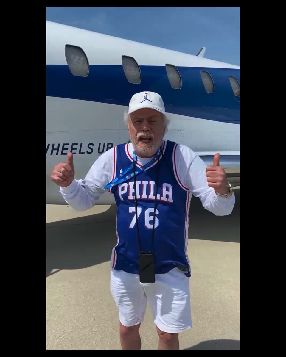 76erSixthMan's tweet image. This is now a business trip. 

Have my lucky Blue Uniform on. 

I’m undefeated this post-season in this Jersey. 

Also got my new Sixth Man Jumpin’ hat for some great mojo. 

One team. 
One City. 
One Sixth Man.

#SIXTHMAN👍🏻🏀👍🏻🏀
#IBELIEVE😤😤

R/T w/ #IBELIEVE
