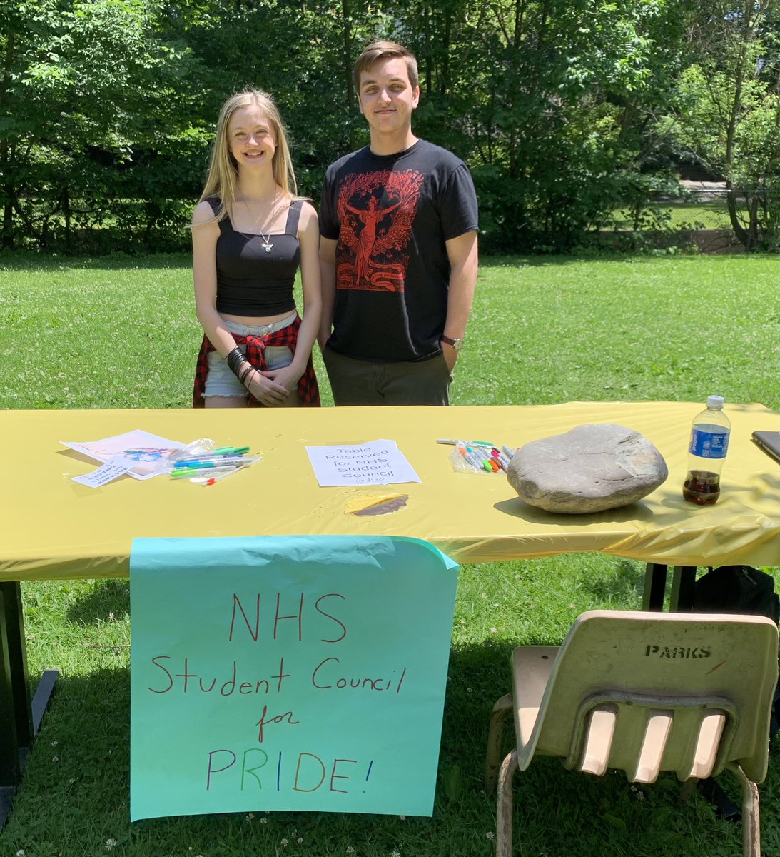 NHS Student Council tweet media