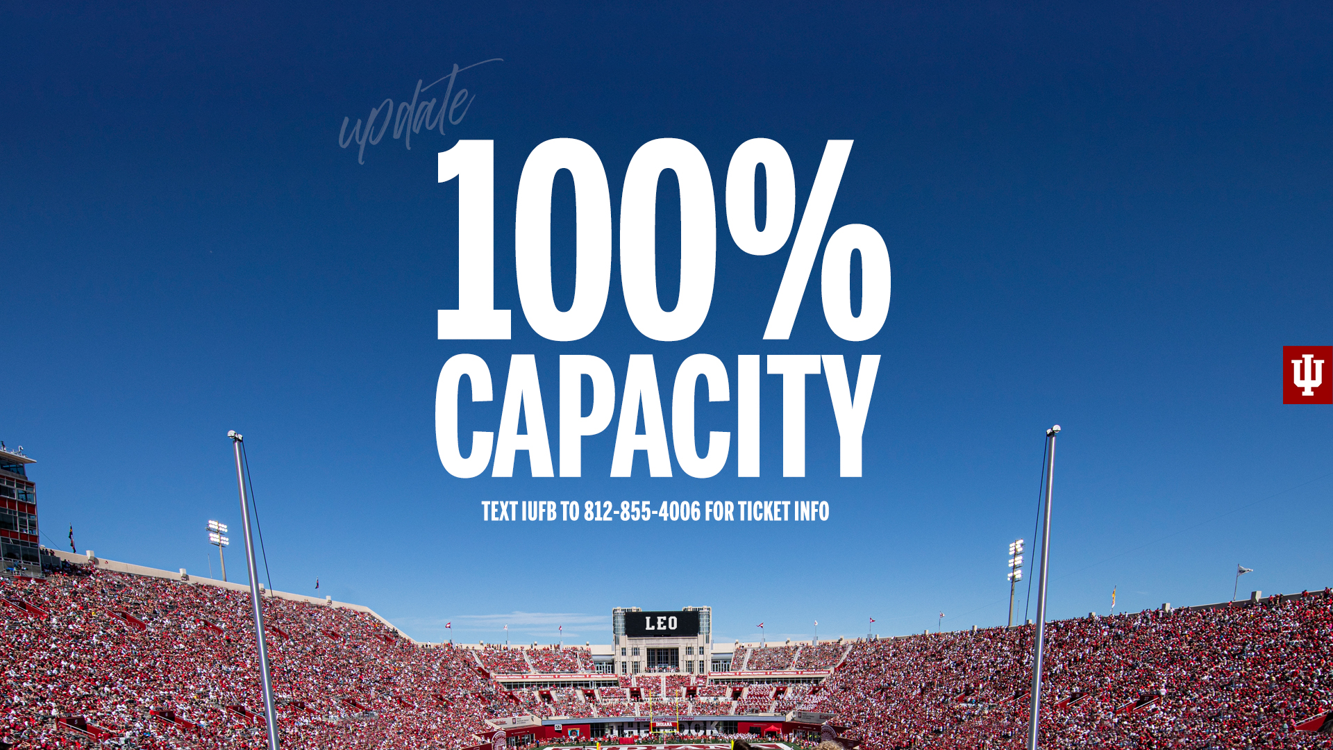 IU Athletics to return to full capacity for its 2021 fall sporting